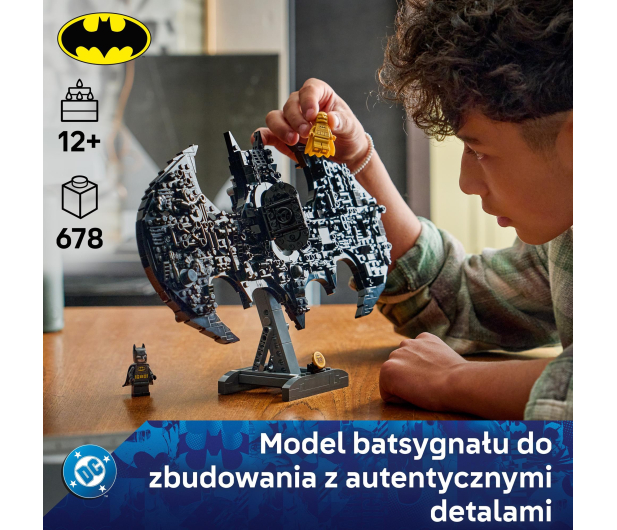 LEGO SUPER HEROES 76330 Logo Batmana™ - 1488456 - zdjęcie 4